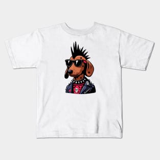 Rabble Rouser & His Wiener Dog Ways Kids T-Shirt